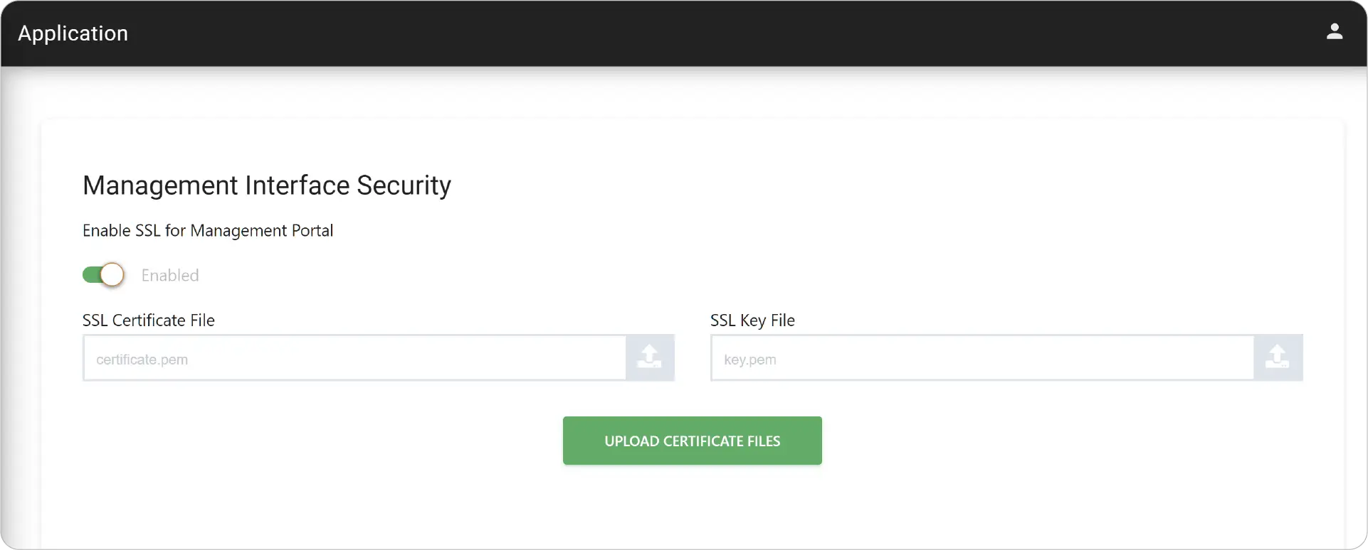 Management Interface Security