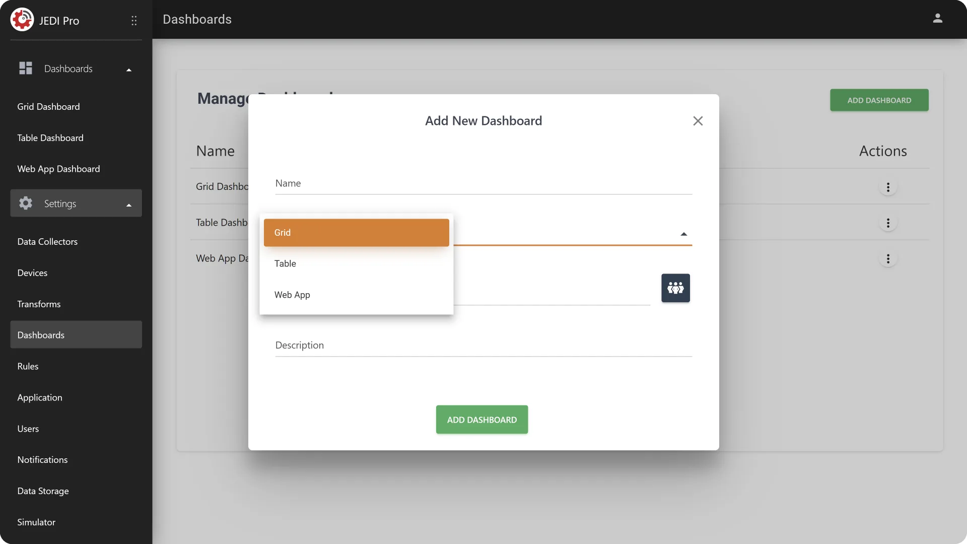 Create and Manage Dashboards