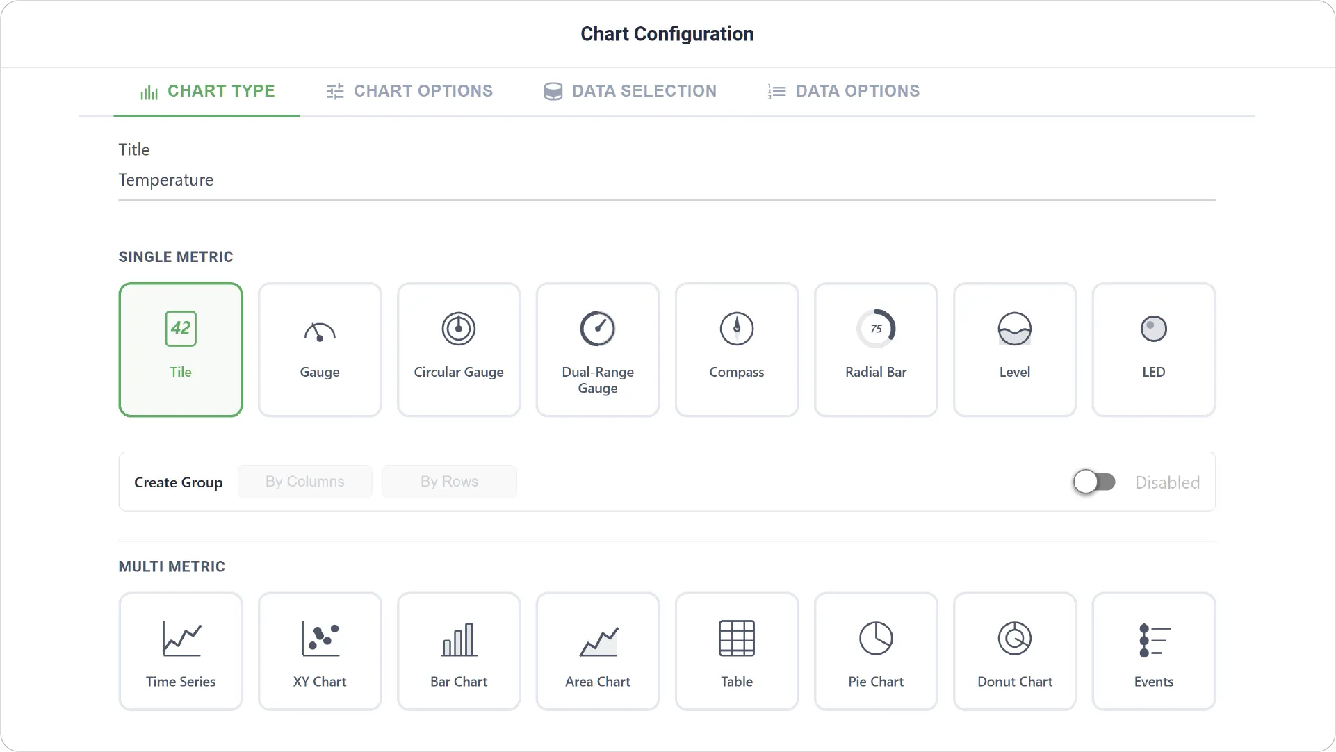 Adding Tile Chart