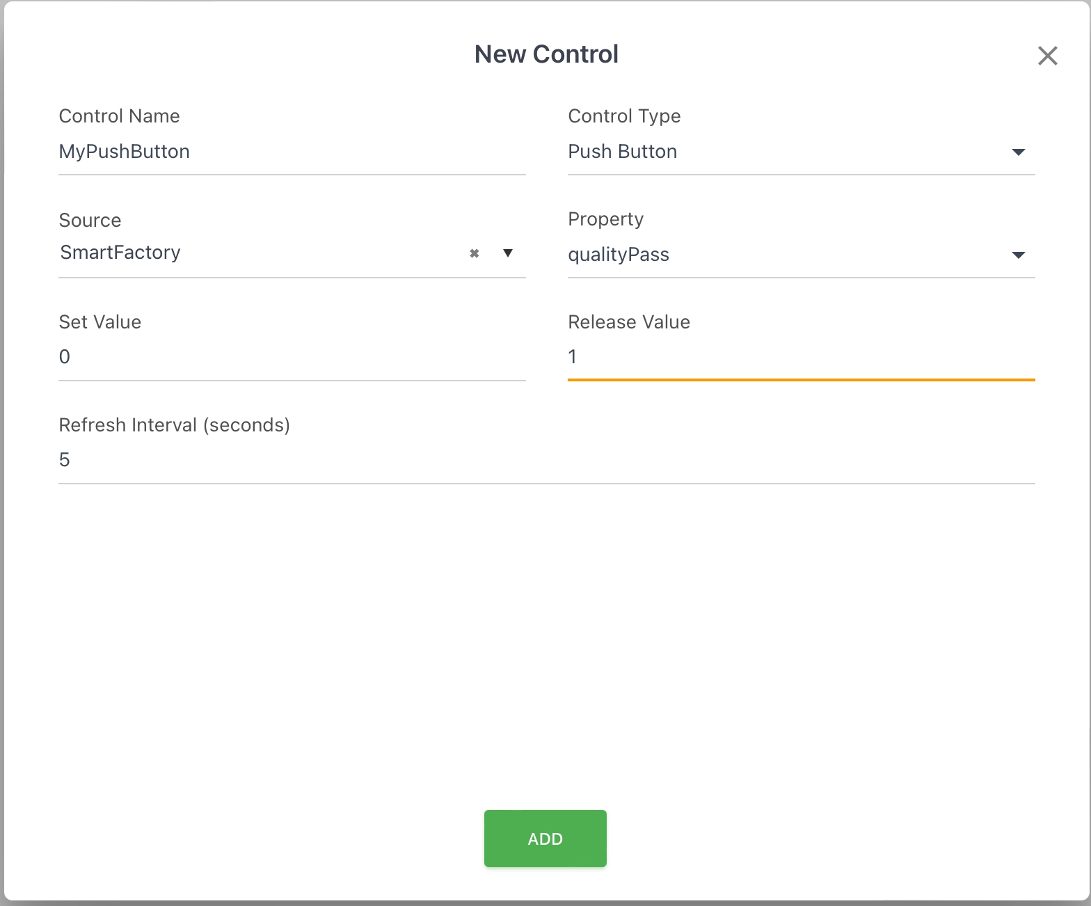 Push Button Configuration