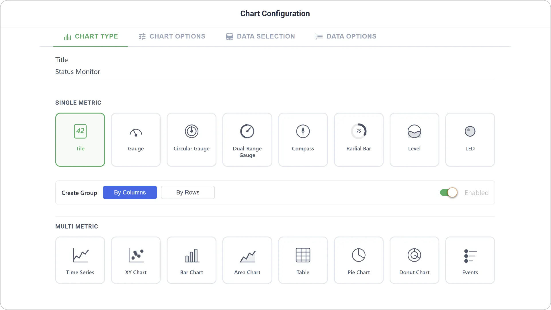 Add a Tile Chart
