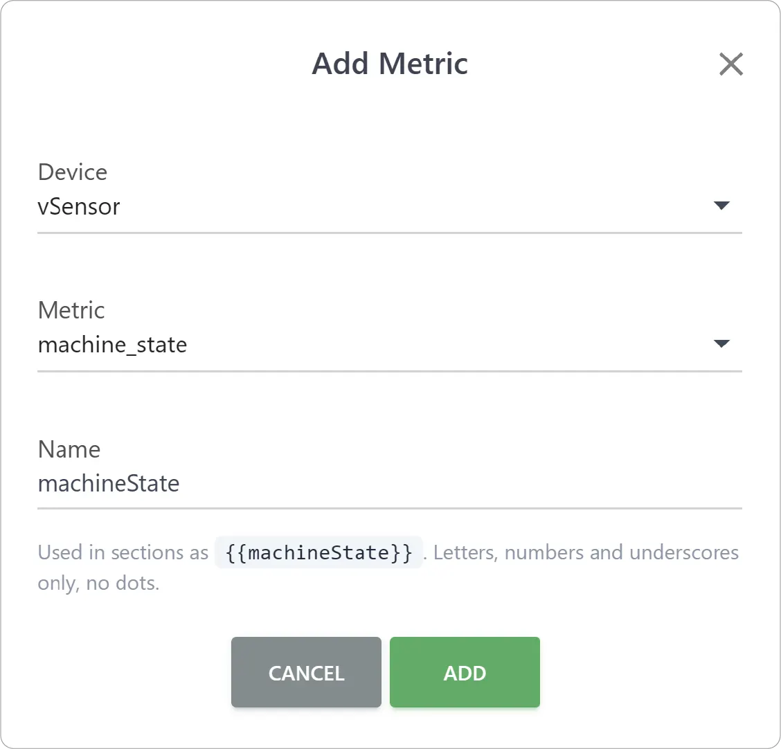 Add Metrics