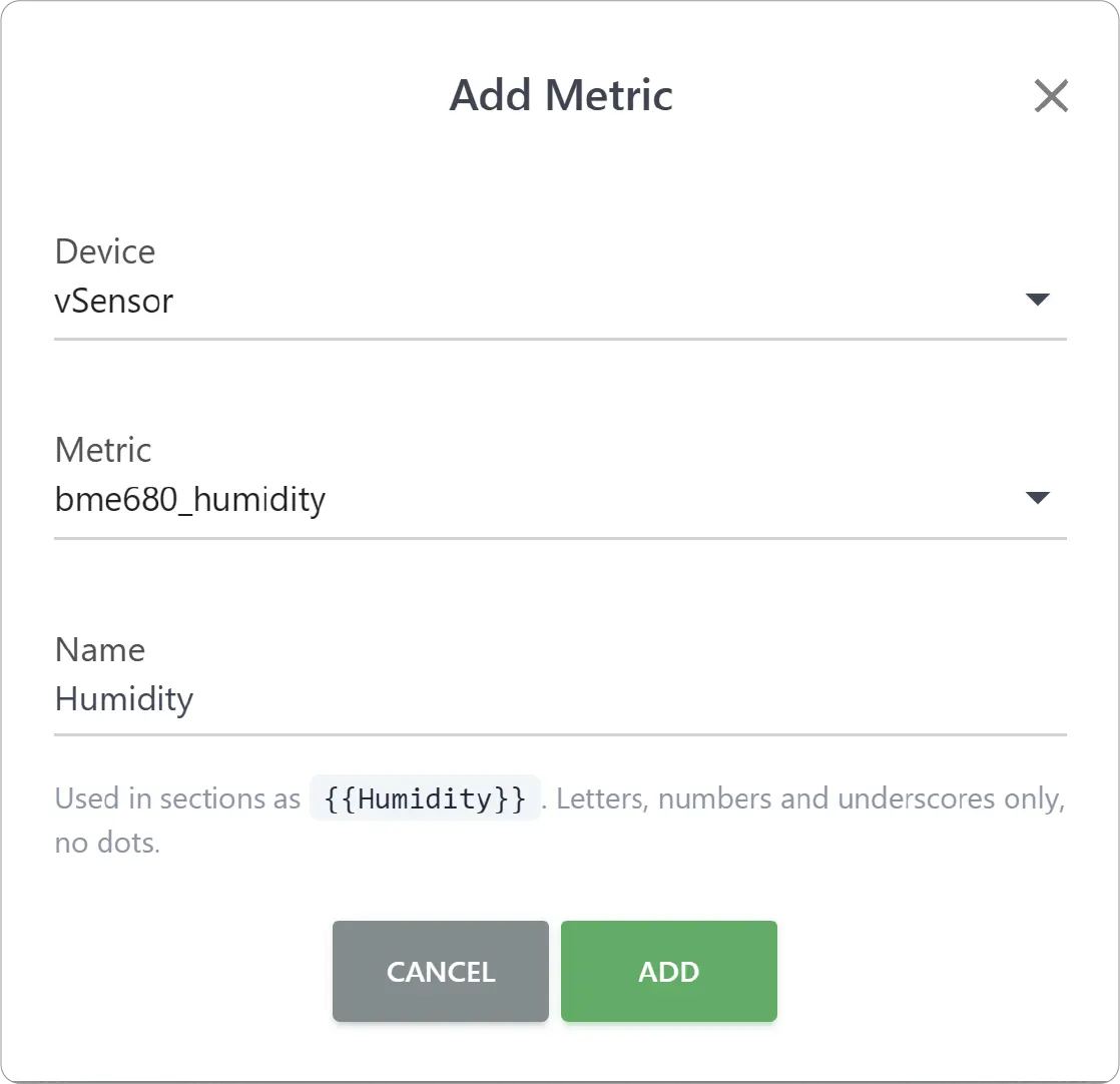Add Metrics
